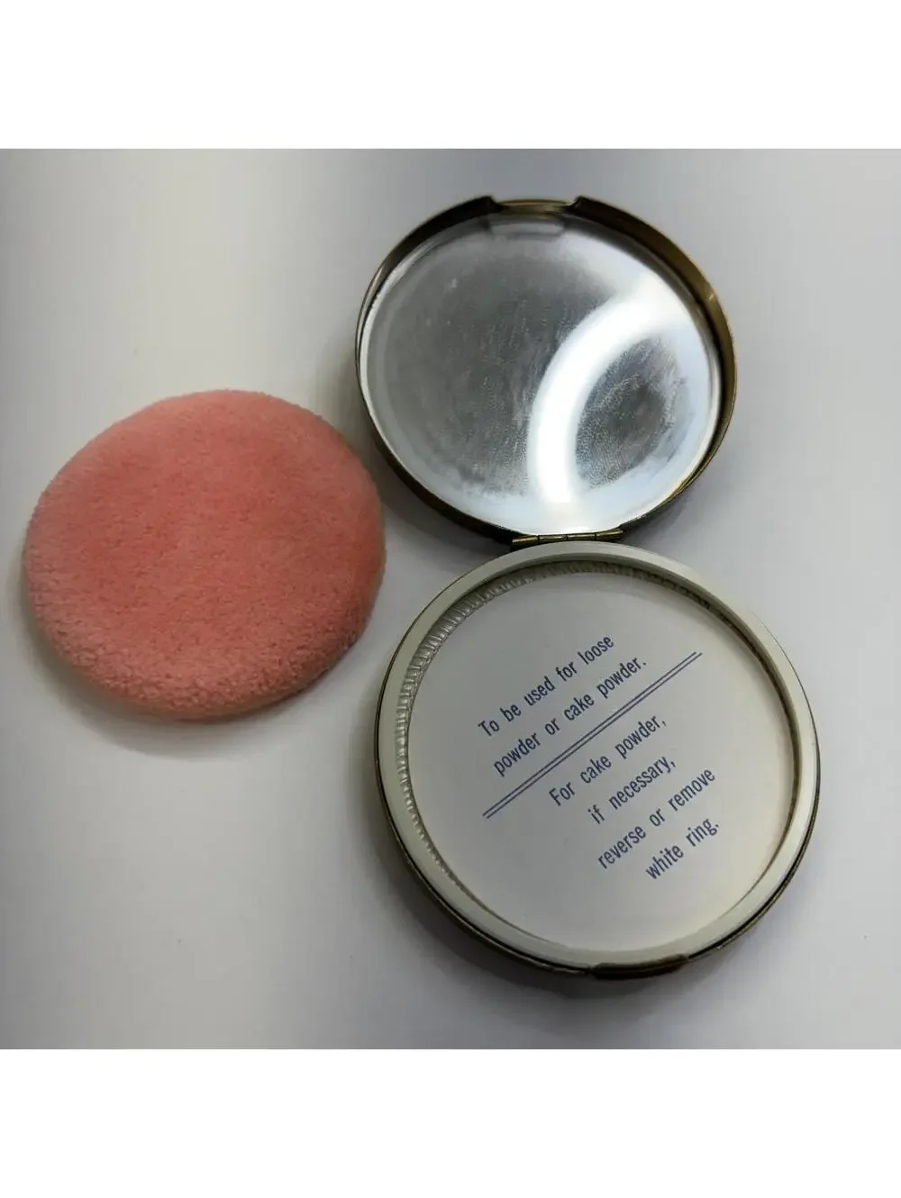 Limoges makeup compact vintage